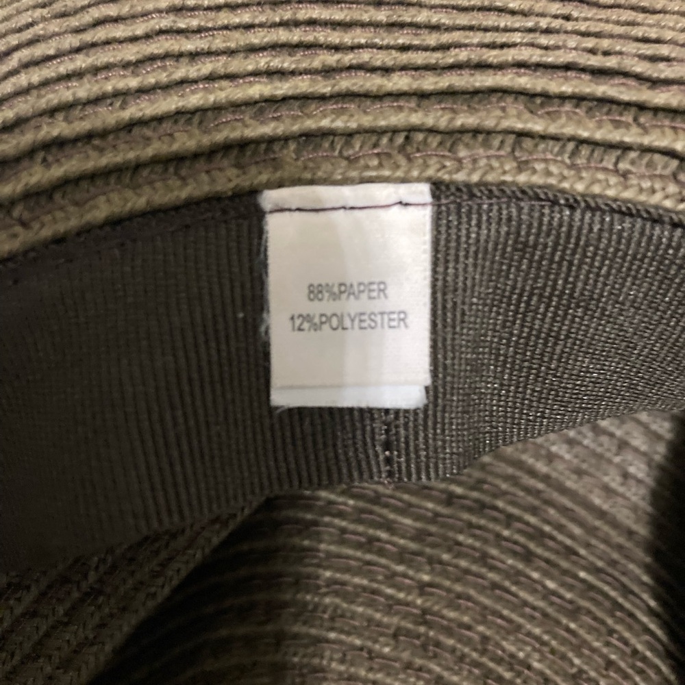 Elegant Brown Wide-Brim Hat - Picture 3 of 4